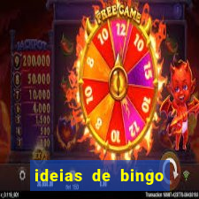 ideias de bingo para o natal